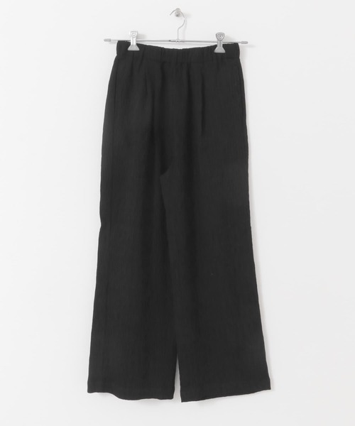 URBAN RESEARCH DOORS（アーバンリサーチドアーズ）の「楊柳イージーパンツ（その他パンツ・レディース・ライトベージュ/ブラック・MEDIUM）」の21枚目の写真
