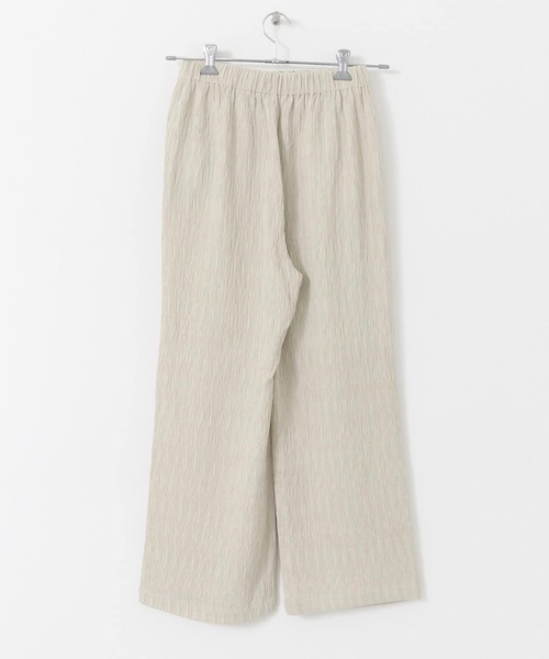 URBAN RESEARCH DOORS（アーバンリサーチドアーズ）の「楊柳イージーパンツ（その他パンツ・レディース・ライトベージュ/ブラック・MEDIUM）」の13枚目の写真