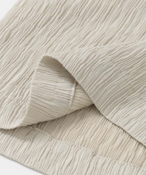 URBAN RESEARCH DOORS（アーバンリサーチドアーズ）の「楊柳イージーパンツ（その他パンツ・レディース・ライトベージュ/ブラック・MEDIUM）」の14枚目の写真