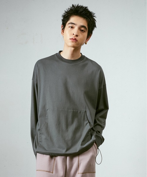 カンガルーポケットロンT（Tシャツ/カットソー）｜Dulcamara