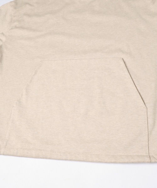 Dulcamara（ドゥルカマラ）の「カンガルーポケットロンT（Tシャツ/カットソー・メンズ・グレイッシュベージュ/チャコールグレー/ブラック・1/0）」の13枚目の写真