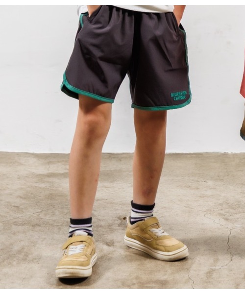 RIVER SIDE CULTURE/RSC ナイロンパイピングショートパンツ KIDS (M4