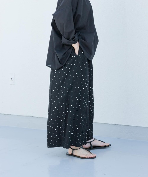 かぐれ（カグレ）の「ドットギャザーパンツ（その他パンツ・レディース・ブラック・FREE）」の17枚目の写真