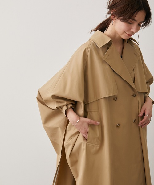 専用です。値下げしました！アダムエロペ　ベージュ トレンチコート ADAM ET ROPE'（アダムエロペ）の「TRENCH COAT（トレンチコート