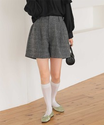 ダブルタックショートパンツ