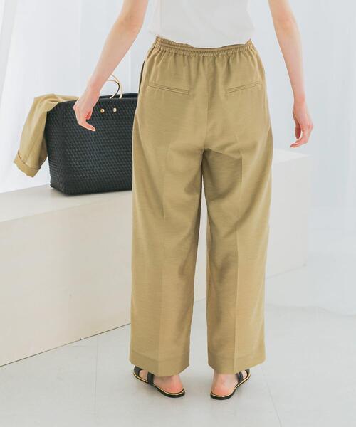 URBAN RESEARCH ROSSO WOMEN（アーバンリサーチ　ロッソ）の「シアーパンツ（その他パンツ・レディース・ブラック系その他/ベージュ・FREE）」の4枚目の写真