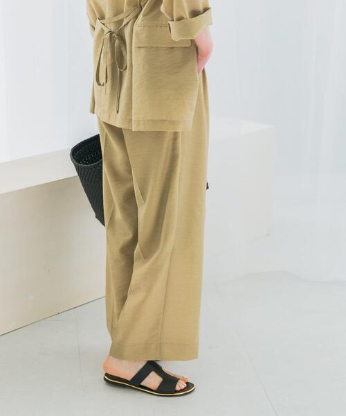 URBAN RESEARCH ROSSO WOMEN（アーバンリサーチ　ロッソ）の「シアーパンツ（その他パンツ・レディース・ブラック系その他/ベージュ・FREE）」の7枚目の写真