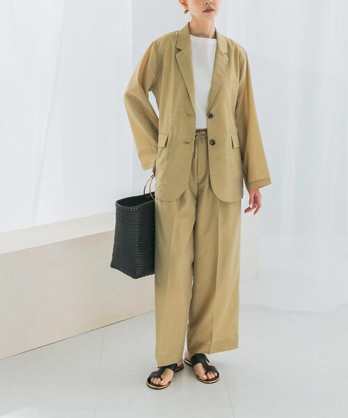 URBAN RESEARCH ROSSO WOMEN（アーバンリサーチ　ロッソ）の「シアーパンツ（その他パンツ・レディース・ブラック系その他/ベージュ・FREE）」の8枚目の写真