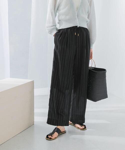 URBAN RESEARCH ROSSO WOMEN（アーバンリサーチ　ロッソ）の「シアーパンツ（その他パンツ・レディース・ブラック系その他/ベージュ・FREE）」の22枚目の写真