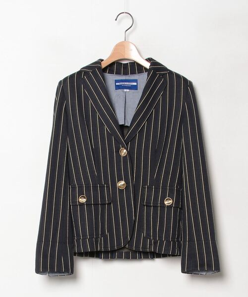 古着 バーバリー Burberry's ストライプ柄 ツータック