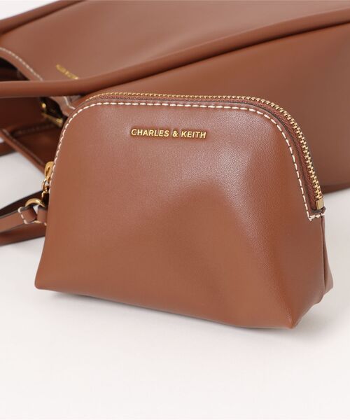CHARLES & KEITH◆Lyla ミニライラ チューブラートートバッグ◆ Lyla ミニライラ チューブラートートバッグ - Black | CHARLES