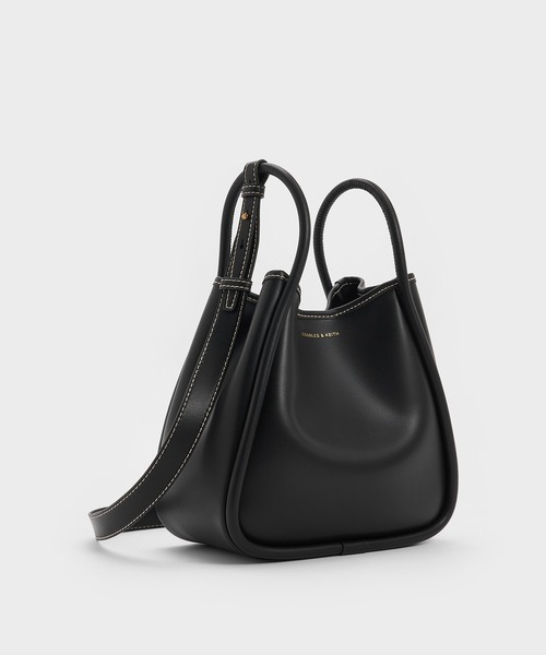 完売品 CHARLES & KEITH ミニライラ チューブラートート CHARLES & KEITH Lyla ミニライラ チューブラートートバッグ