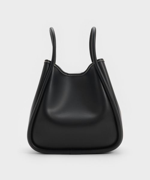 CHARLES & KEITH◆Lyla ミニライラ チューブラートートバッグ◆ CHARLES & KEITH Lyla ミニライラ チューブラートートバッグ