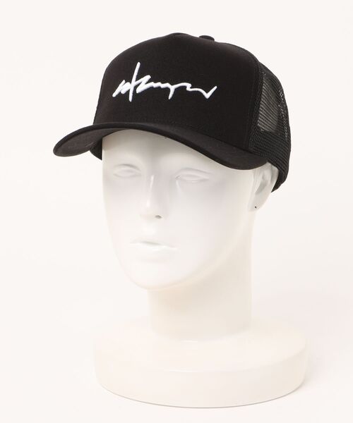 STAMPD（スタンプド）の「【STAMPD / スタンプド】STAMPD SIGNATURE TRUCKER / ブラック [SLA-U4024HT]（キャップ・メンズ・ブラック・OS）」の8枚目の写真