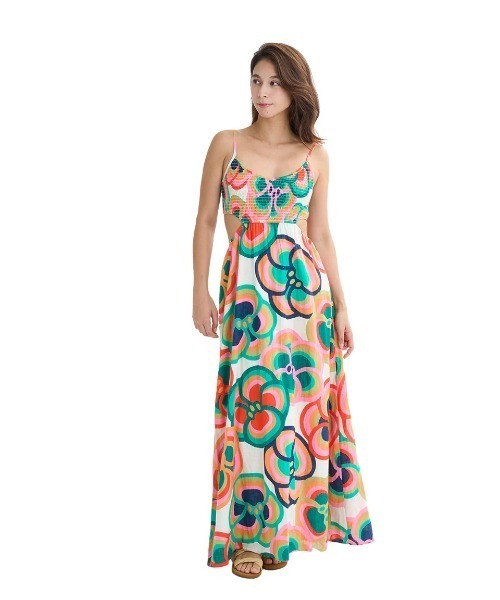BILLABONG（ビラボン）の「BILLABONG レディース 【MAMIWATA】 MAMI WATA TRUE DESIRE DRS ワンピース 【2025年夏モデル】/ビラボン総柄ワンピ（ワンピース・レディース・マルチ・SMALL）」の2枚目の写真