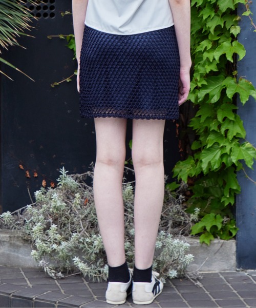 セール】Rose crochet mini skirt（スカート）｜etre loin
