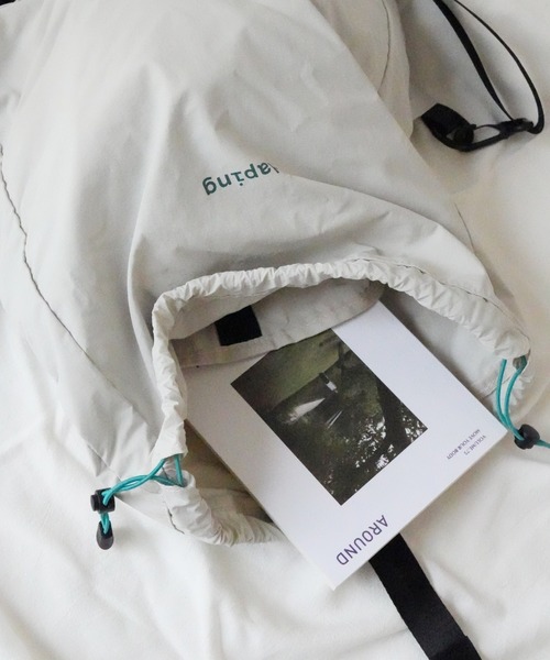 Port(ポート)の「【 Port / ポート 】 ワンポイント ロゴ ドロスト ナイロン バックパック / ナップサック #_(バックパック/リュック・レディース・ライトグレー/ピンク・FREE)」の9枚目の写真