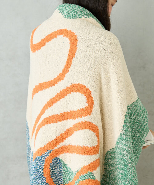 SAHIR(サヒール)の「≪復刻!≫【SAHIR サヒール】 Mochimochi blanket ブランケット(ブランケット・レディース・オレンジ/ブルー・0)」の6枚目の写真