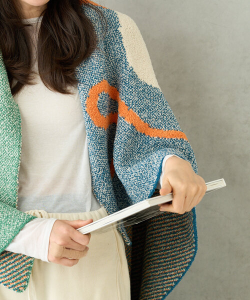 SAHIR(サヒール)の「≪復刻!≫【SAHIR サヒール】 Mochimochi blanket ブランケット(ブランケット・レディース・オレンジ/ブルー・0)」の8枚目の写真