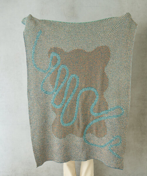 SAHIR(サヒール)の「≪復刻!≫【SAHIR サヒール】 Mochimochi blanket ブランケット(ブランケット・レディース・オレンジ/ブルー・0)」の12枚目の写真