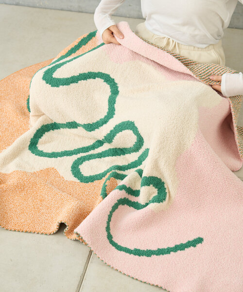 SAHIR(サヒール)の「≪復刻!≫【SAHIR サヒール】 Mochimochi blanket ブランケット(ブランケット・レディース・オレンジ/ブルー・0)」の18枚目の写真