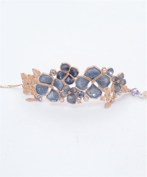 axes femme（アクシーズファム）の「紫陽花モチーフブレスレット（ブレスレット・レディース・シルバー/ゴールド・FREE）」の16枚目の写真