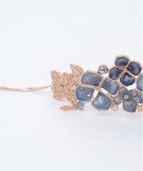 axes femme（アクシーズファム）の「紫陽花モチーフブレスレット（ブレスレット・レディース・シルバー/ゴールド・FREE）」の17枚目の写真