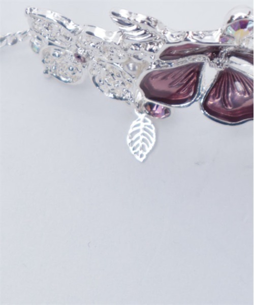 axes femme（アクシーズファム）の「紫陽花モチーフブレスレット（ブレスレット・レディース・シルバー/ゴールド・FREE）」の5枚目の写真