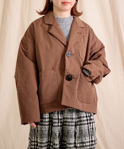 Brocante / ブロカント] NCツイル ポッシュロンドジャケット（ダウン