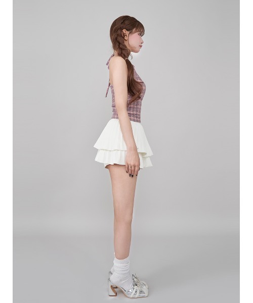 Darich(ダーリッチ)の「リメイクライクチェックアメスリトップス(その他トップス・レディース・ベージュ/ピンク/レッド・FREE)」の11枚目の写真