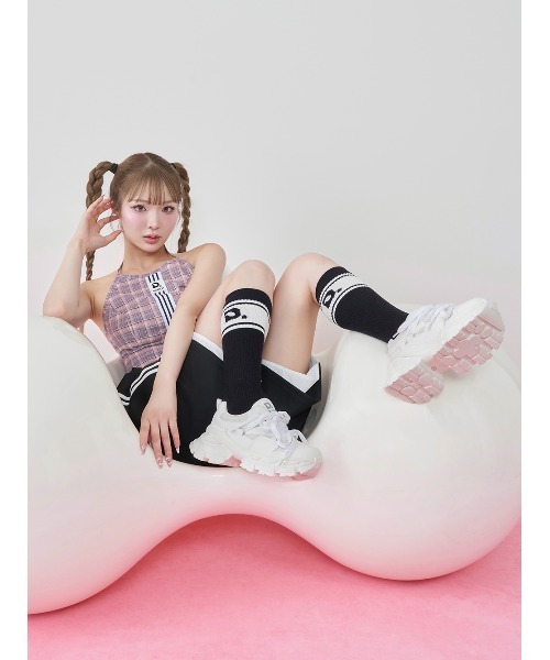 Darich(ダーリッチ)の「リメイクライクチェックアメスリトップス(その他トップス・レディース・ベージュ/ピンク/レッド・FREE)」の21枚目の写真