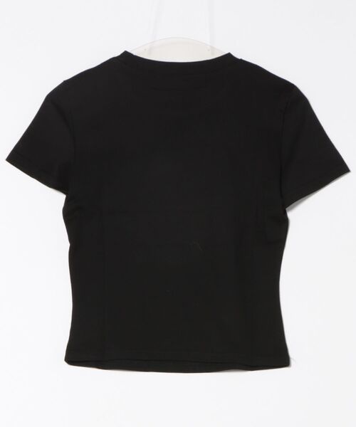 HALEY PESCA(ヘーリーペスカ)の「HALEY PESCA/フロントロゴ グラフィックプリントTシャツ(Tシャツ/カットソー・レディース・ホワイト/ブラック・MEDIUM/SMALL)」の15枚目の写真