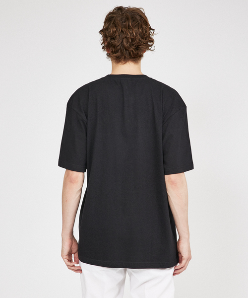 DESIGNWORKS(デザインワークス)の「【BIGBEN】ロゴ 半袖Tシャツ(Tシャツ/カットソー・メンズ・ホワイト/ブラック・46/48/50)」の5枚目の写真