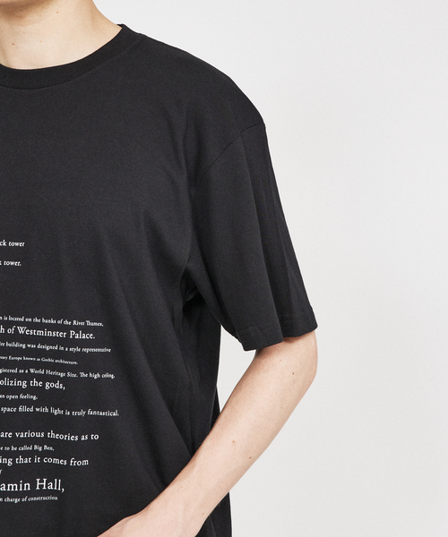 DESIGNWORKS(デザインワークス)の「【BIGBEN】ロゴ 半袖Tシャツ(Tシャツ/カットソー・メンズ・ホワイト/ブラック・46/48/50)」の7枚目の写真