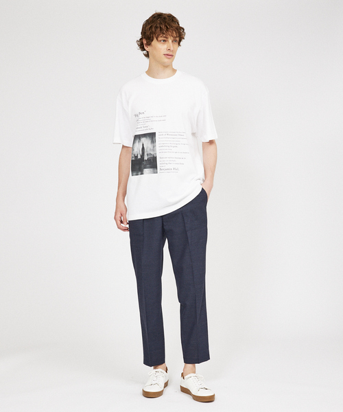 DESIGNWORKS(デザインワークス)の「【BIGBEN】ロゴ 半袖Tシャツ(Tシャツ/カットソー・メンズ・ホワイト/ブラック・46/48/50)」の13枚目の写真