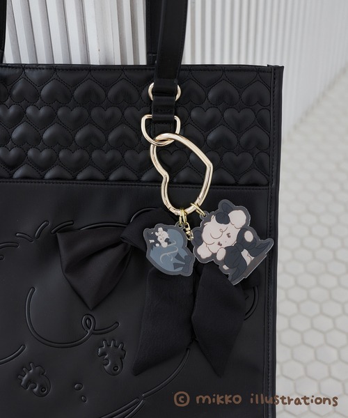 mikko コラボ】ハートカラビナチャーム（チャーム）｜one after