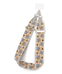 GLOBAL WORK（グローバルワーク）の「太幅刺繍マルチWAYショルダー/495441（スマホグッズ）」