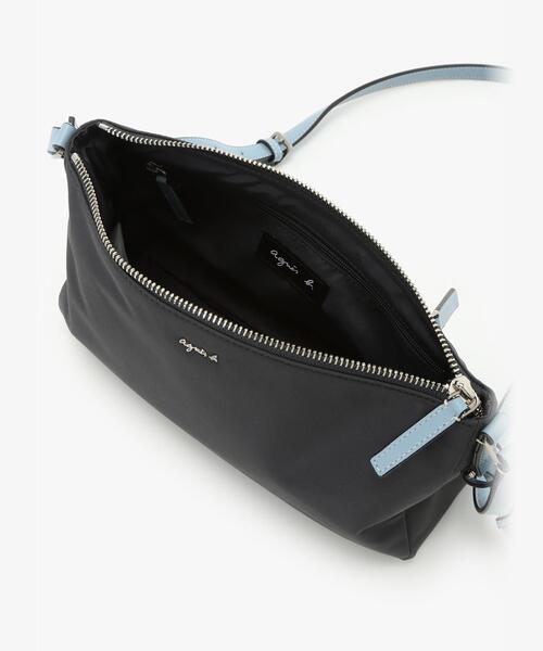 agnès b. ネイビー ショルダーバッグ ナイロン 新品未使用 アニエスベー agnes b. ナイロンショルダーバッグ ショルダー
