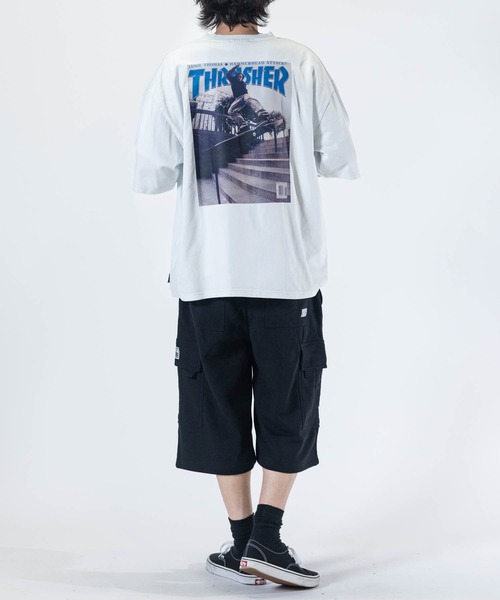 THRASHER(スラッシャー)の「【at】〔THRASHER/スラッシャー〕ピグメント加工 マガジンTシャツ(Tシャツ/カットソー・メンズ・グレー/ピンク/ブラウン/サックスブルー/チャコールグレー・LARGE/MEDIUM)」の11枚目の写真