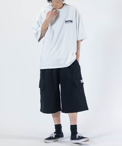 THRASHER(スラッシャー)の「【at】〔THRASHER/スラッシャー〕ピグメント加工 マガジンTシャツ(Tシャツ/カットソー・メンズ・グレー/ピンク/ブラウン/サックスブルー/チャコールグレー・LARGE/MEDIUM)」の9枚目の写真