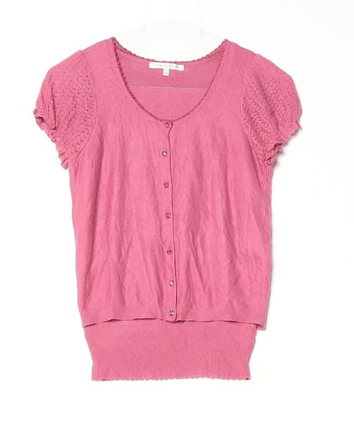 タグ付未使用 90s～ USA製 rebecca taylor レースカットソー ブランド古着】REBECCA TAYLOR｜レベッカテイラーのトップス古着