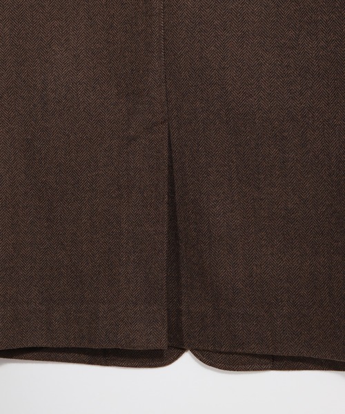 FUSE（フューズ）の「ヘリンボーン柄テーラードジャケット（テーラードジャケット・メンズ・ブラウン/チャコールグレー・01/03/02）」の22枚目の写真