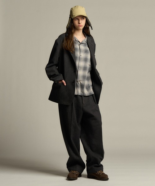 foufou ヘリンボーン柄 テーラードジャケット FUSE（フューズ） ジャケット テーラードジャケット ヘリンボーン柄