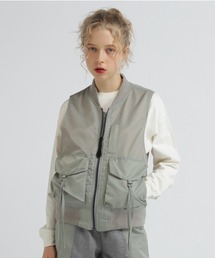AVIREX | SLEEVELESS MA-1 VEST/スリーブレスMA-1ベスト(ナイロンジャケット)