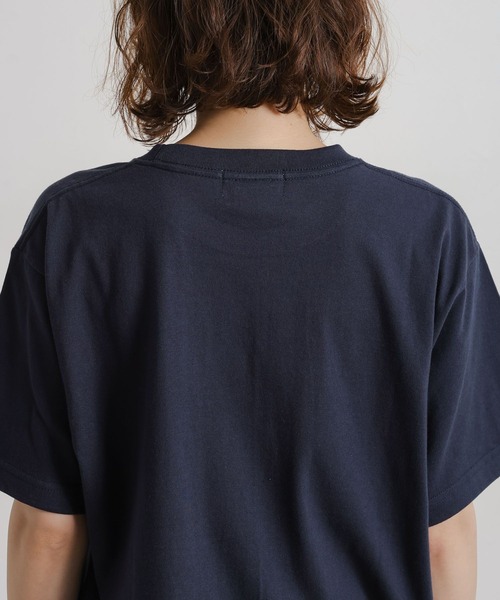 studio CLIP(スタディオクリップ)の「【daily CLIP】REGENCY WORKS ショートスリーブT(Tシャツ/カットソー・レディース・アイボリー/ナチュラル/ライトブラウン/ホワイト/ブラウン/ネイビー・FREE)」の15枚目の写真