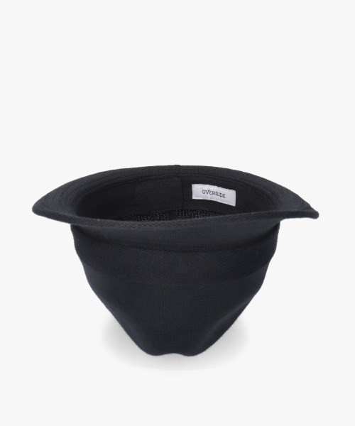OVERRIDE(オーバーライド)の「OVERRIDE OGC STANDARD KNIT FEDORA / オーバーライド(ハット・メンズ・ブラック/ベージュ/ブラウン・62cm/60cm/58cm)」の14枚目の写真