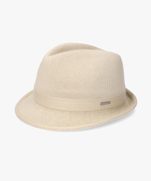 OVERRIDE(オーバーライド)の「OVERRIDE OGC STANDARD KNIT FEDORA / オーバーライド(ハット・メンズ・ブラック/ベージュ/ブラウン・62cm/60cm/58cm)」の20枚目の写真