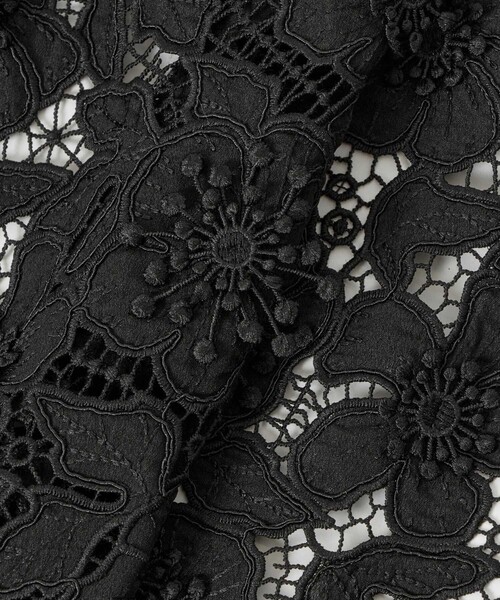 ANAYI（アナイ）の「レース刺繍クロップドシャツ（シャツ/ブラウス・レディース・ブラック/ブラウン・38/36）」の21枚目の写真