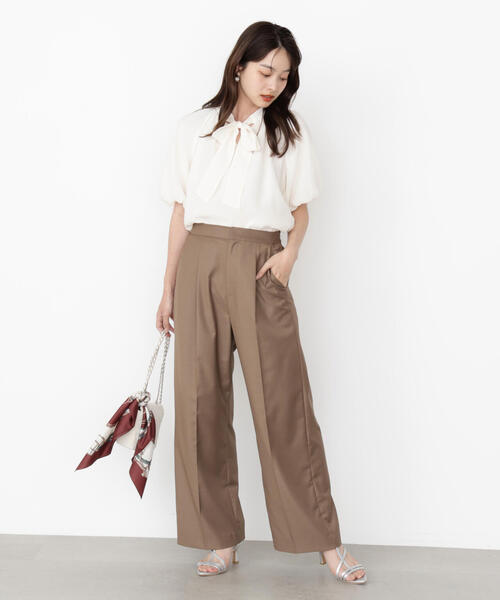 PROPORTION BODY DRESSING(プロポーションボディドレッシング)の「<ウォッシャブル>イージーワイドパンツ / 1215230804(その他パンツ・レディース・ダークグレー/ブラウン・SMALL/MEDIUM/P/S)」の10枚目の写真