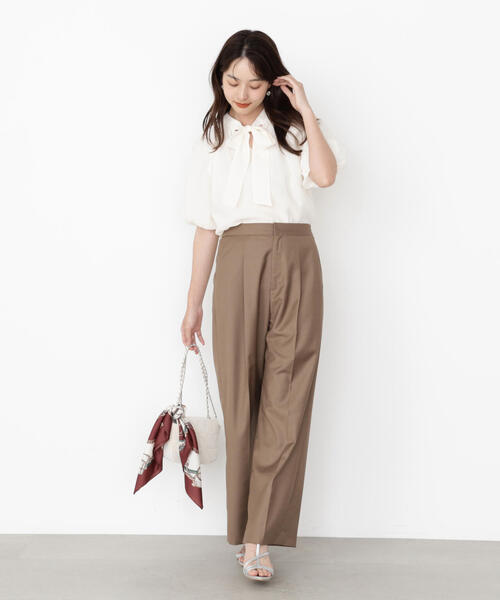 PROPORTION BODY DRESSING(プロポーションボディドレッシング)の「<ウォッシャブル>イージーワイドパンツ / 1215230804(その他パンツ・レディース・ダークグレー/ブラウン・SMALL/MEDIUM/P/S)」の11枚目の写真